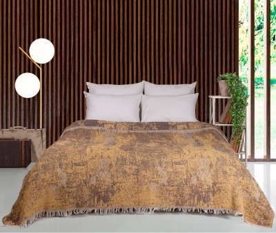 Плед Кипарис коричневый 200x240