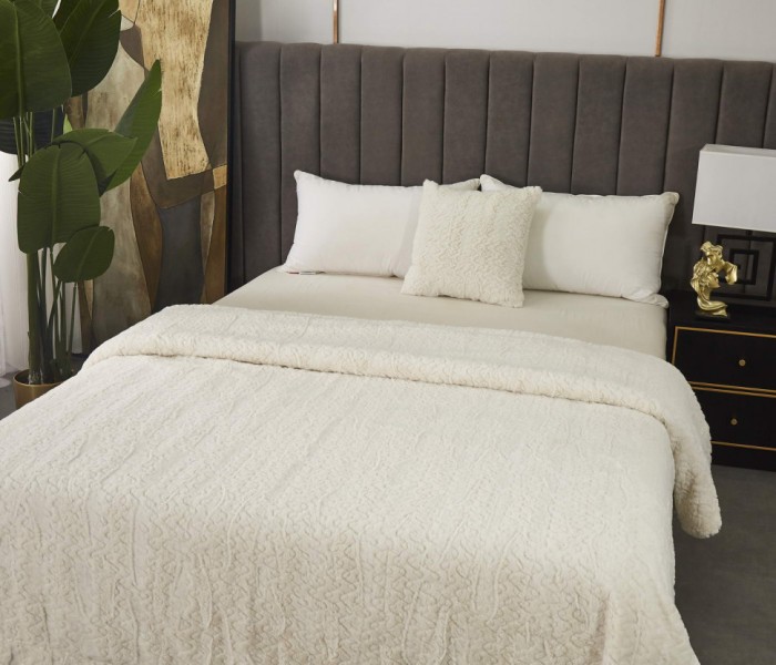 Теодор (белое) Покрывало 160х220