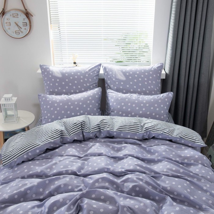 Чарли (серая) Комплект постельного белья сатин 7Е