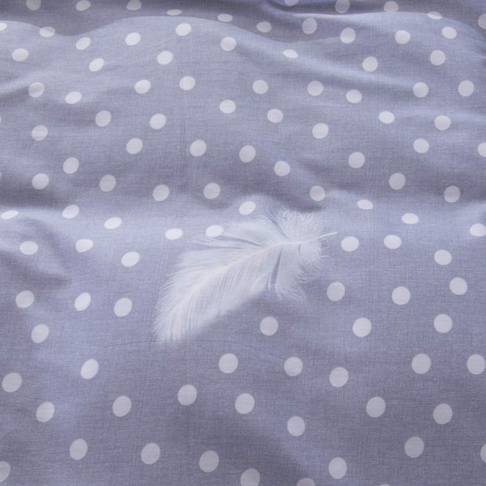 Чарли (серая) Комплект постельного белья сатин 7Е