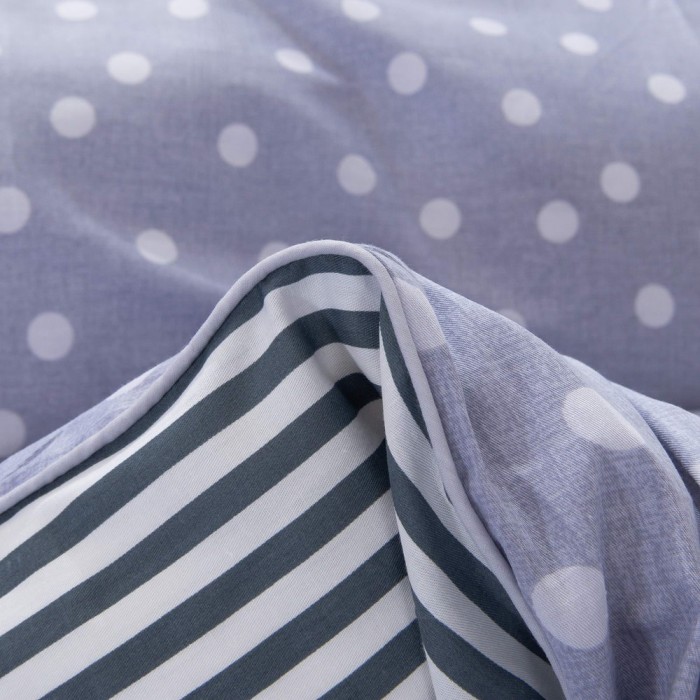 Чарли (серая) Комплект постельного белья сатин 7Е