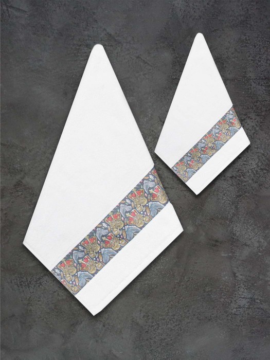 Hamlet (белое) 50х90 Полотенце Махровое