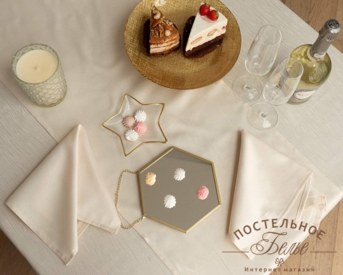 Серенити пепел роза Набор Салфеток 40х40