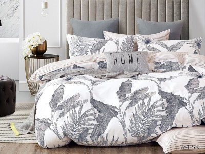 Комплект постельного белья 1,5-пальный Сатин печатный 70х70-2шт SK-15/781