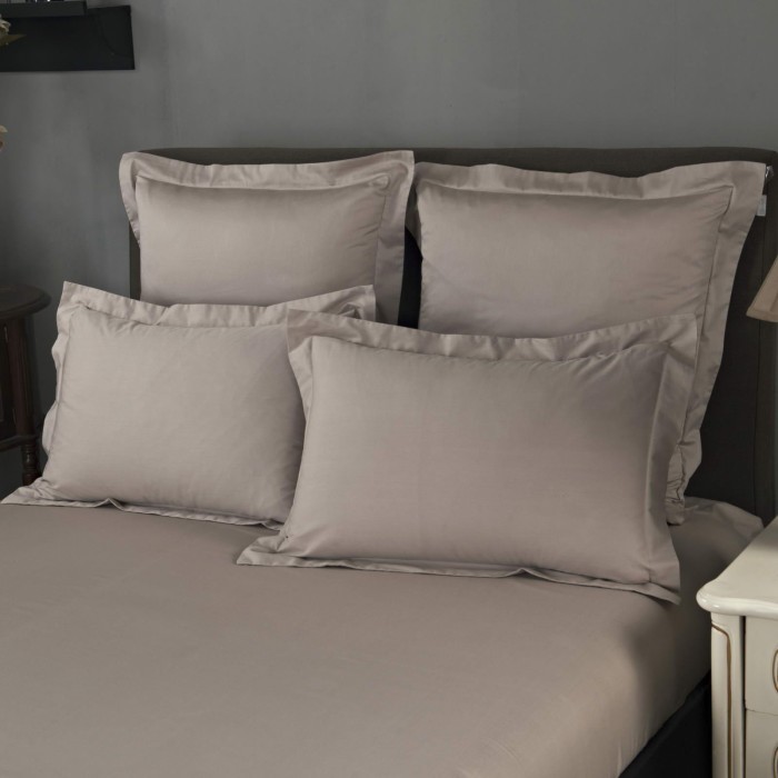 Матера (кофе) Наволочка Сатин  50х70 (2шт)