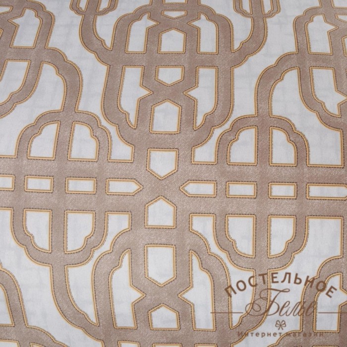 Антуан (беж) Комплект постельного белья модерн Евро 4н