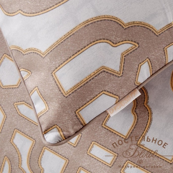 Антуан (беж) Комплект постельного белья модерн Евро 4н