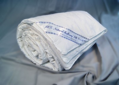 Одеяло &quot;Comfort&quot; (корот.Mulberry+жаккард) детское 110Í140 (теплое 650гр)