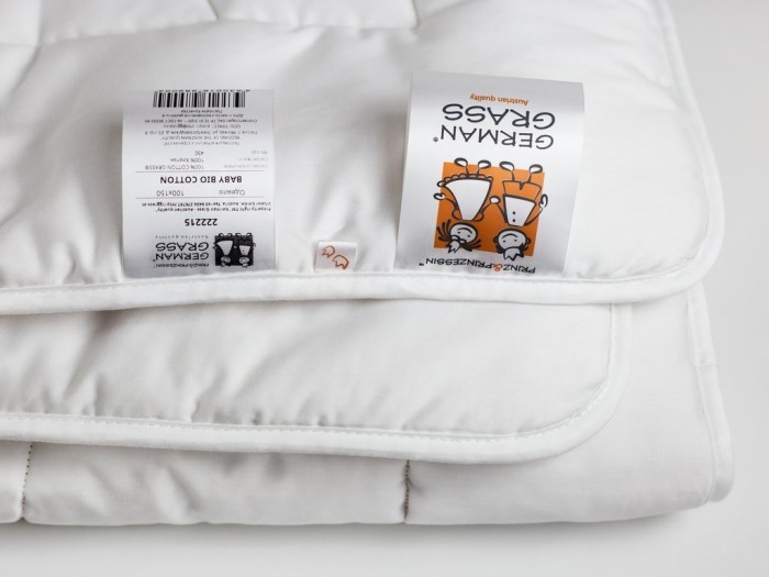 Одеяло BABY BIO COTTON лёгкое 100х135