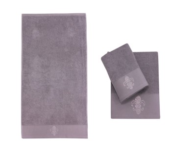 Полотенце банное TA? BASKI D.Grey (темно-серый) 50x90