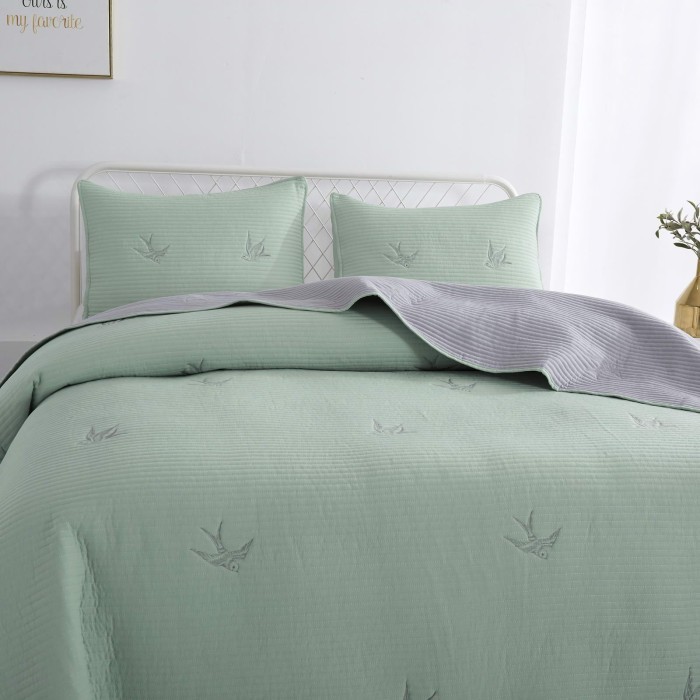 Жаклин (зеленая) Покрывало 230х250