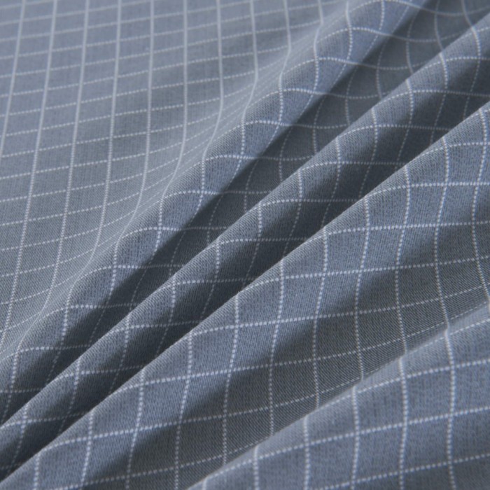 Тюдор-Нитрон (серый) Комплект постельного белья сатин Евро 4н