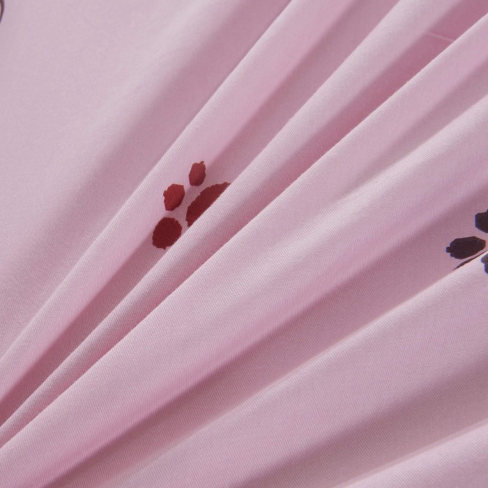 Лапки (розовые) Комплект постельного белья детский