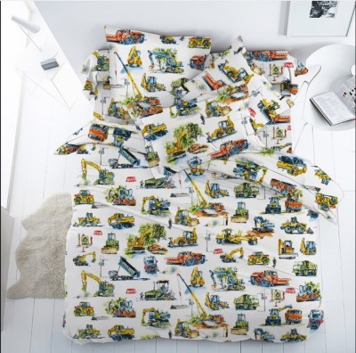 Постельное белье Детский Поплин DL-41 &quot;Строительная техника&quot;