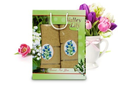 Комплект полотенец Gulcan Valley (70x140, 50x90) 8546-04