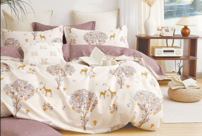 Постельное белье Сатин Вальтери С-528 Семейное