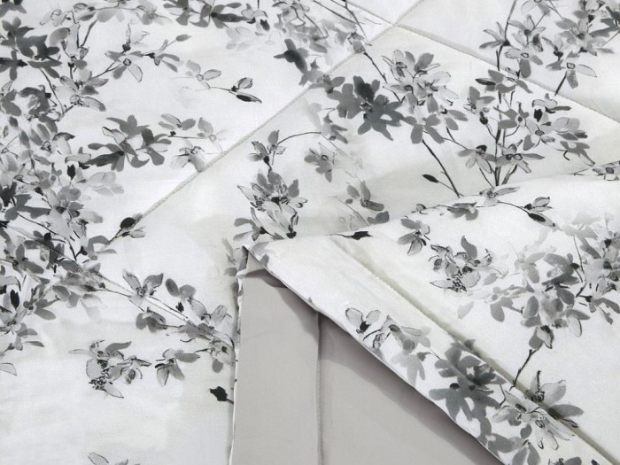 Комплект с летним одеялом полуторный из египетского хлопка Premium 160х220 см, 2368-OSPS 