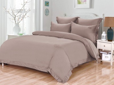 Джонатан (беж) Комплект постельного белья сатин Евро 4н