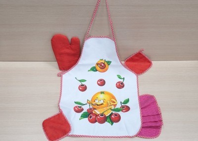 Комплект для кухни Ozinci; Полотенце, варежка, прихватка