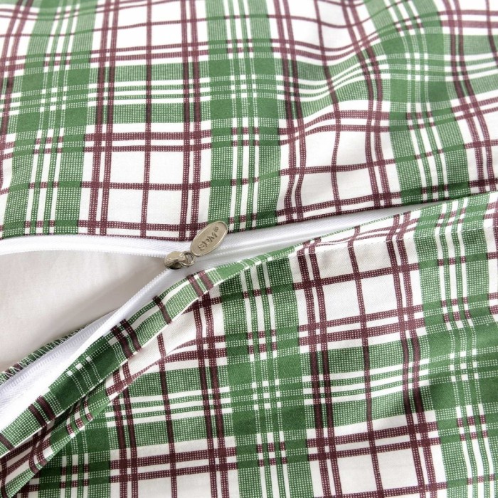 Фидель (зеленый) Комплект постельного белья сатин 1.6