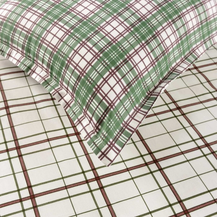 Фидель (зеленый) Комплект постельного белья сатин 1.6