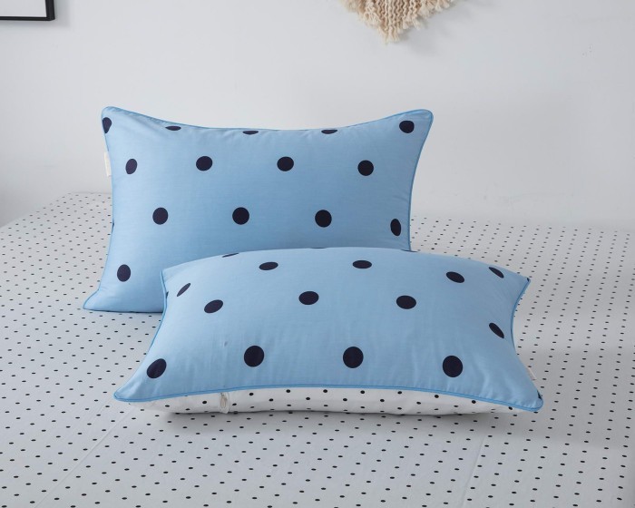 Росси (голубая) Комплект постельного белья Сатин 2х