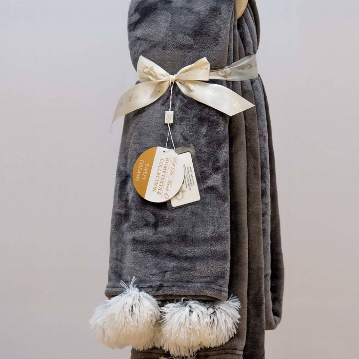 Fluffy ball (стоун) Покрывало 220х240