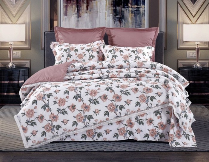 Постельный набор Казанова Амелия (карамель) Egypt Cotton комплект K-EBPO-2110 к-т
