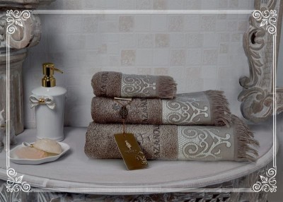 Полотенца Казанова Полотенце Donna (капучино) 70х140см К63-163-70х140