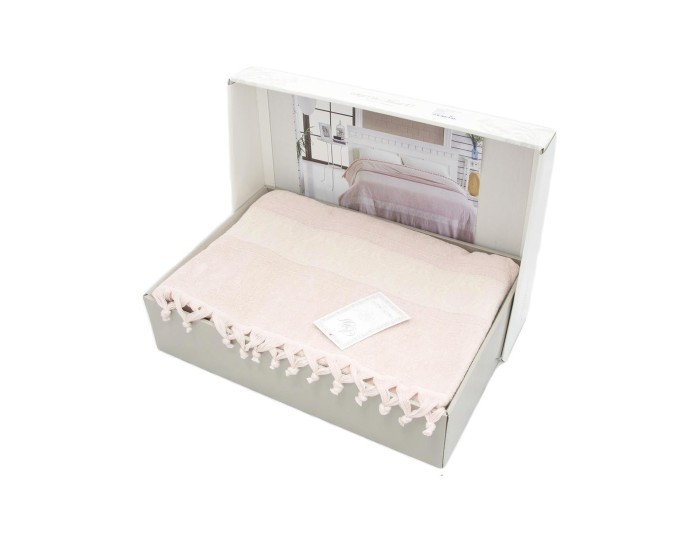 DAMASK KOZALI (св.роз) Покрывало Махровое 200х220 см