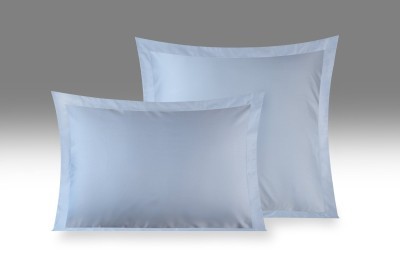 Комплект из 2-х наволочек &quot;Sharmes&quot; светло-голубая сталь однотонные 70х70+5