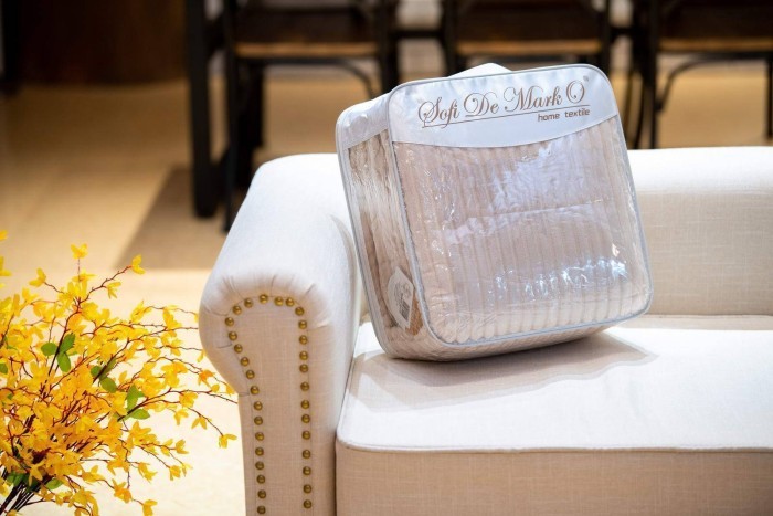 Полоса (беж ) Покрывало 160х220