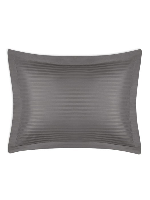 Постельное белье Arya Vip из Страйп Сатина Семейный. 160x220 Серый