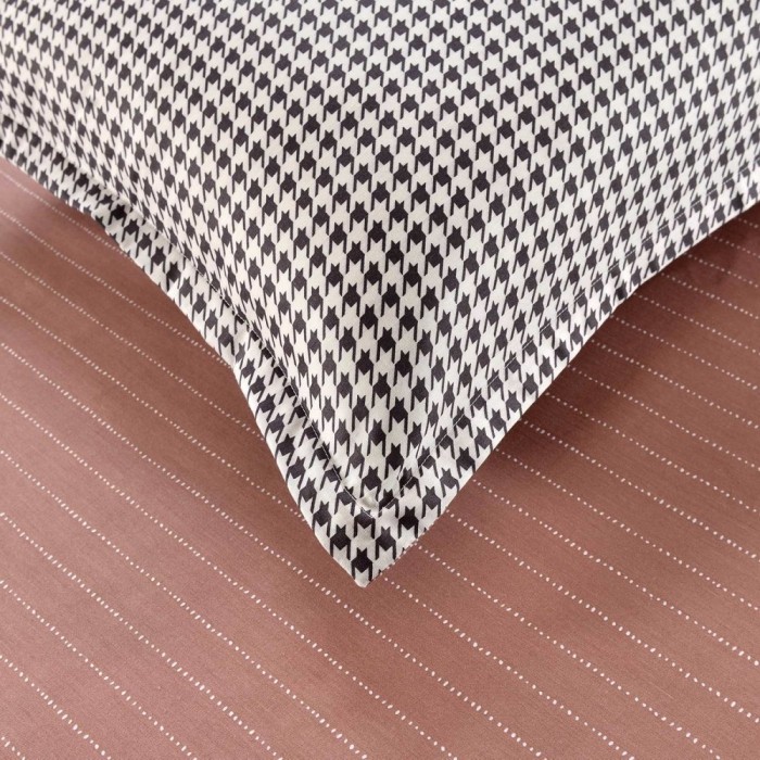 Диксан (пепел роза) Комплект постельного белья сатин 1.6