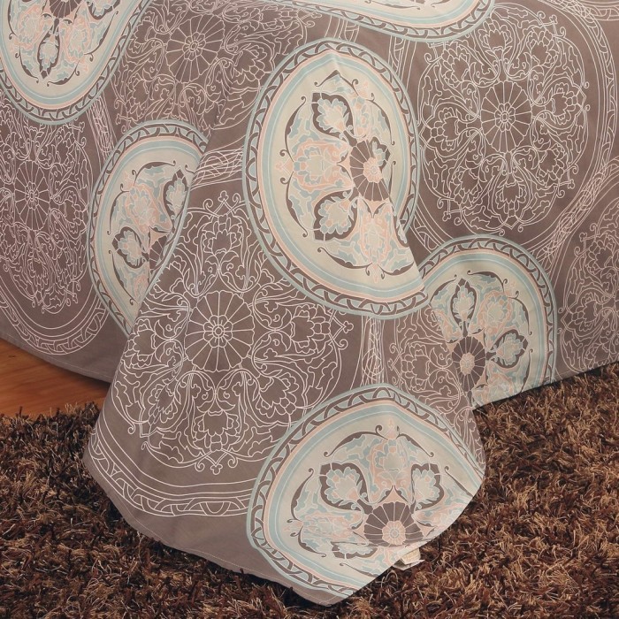 Ареццо Комплект постельного белья сатин Евро 4н