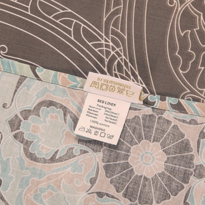 Ареццо Комплект постельного белья сатин Евро 4н