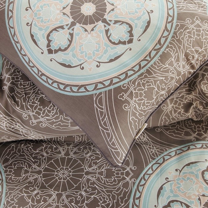 Ареццо Комплект постельного белья сатин Евро 4н