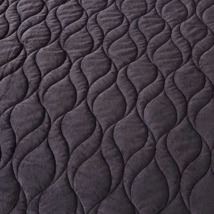 Нобилис (антрацит) Покрывало 240х260