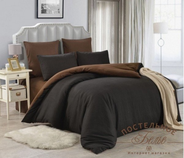 Постельное белье Valtery однотонный MO-56 евро