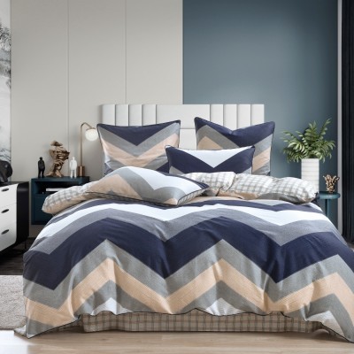 Девис (синий) Комплект постельного белья сатин 7Е