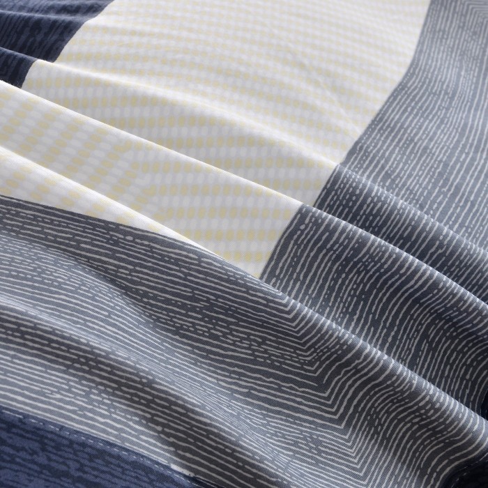 Девис (синий) Комплект постельного белья сатин 7Е