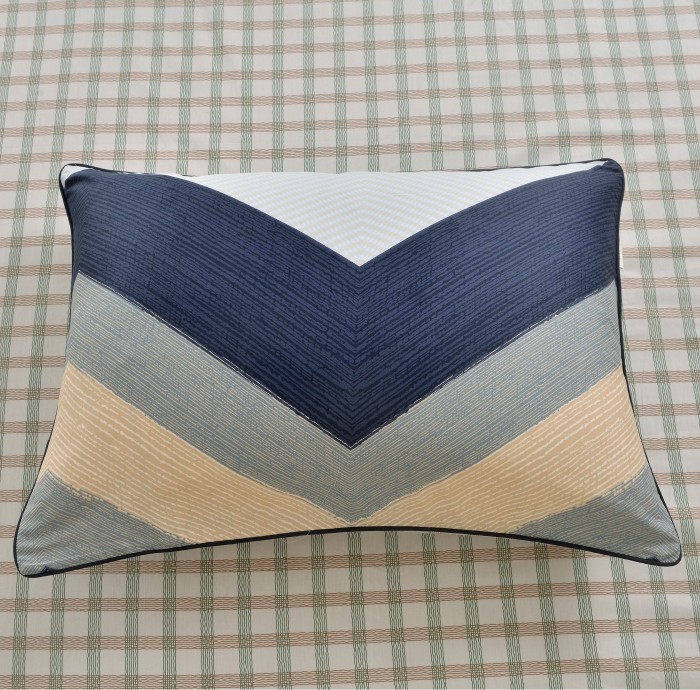 Девис (синий) Комплект постельного белья сатин 7Е