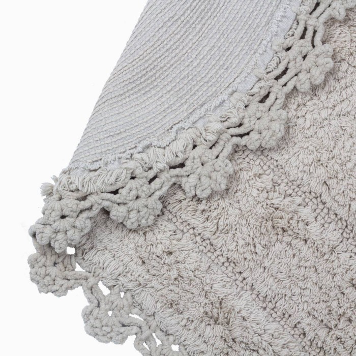 Коврик Arya С Гипюром 60Х100 2 Пр. Afro Бежевый