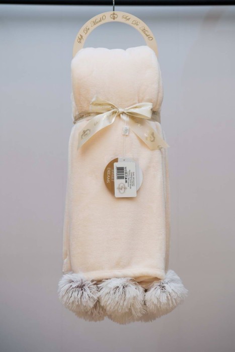 Fluffy ball (молоко) Покрывало 220х240