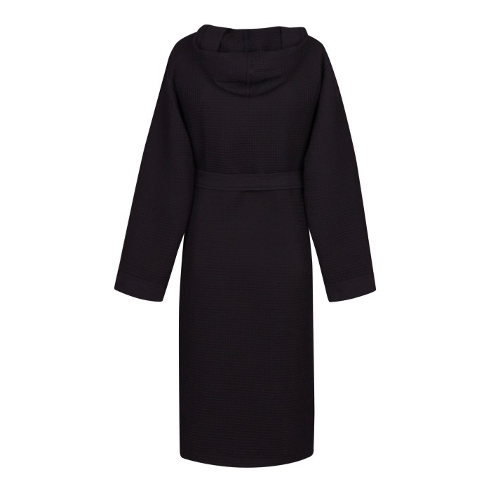 Гамлет (черный) XL Мужской Халат с капюшоном