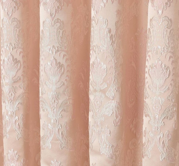 Эванжелина (роз) Шторы 260х300 (2шт)