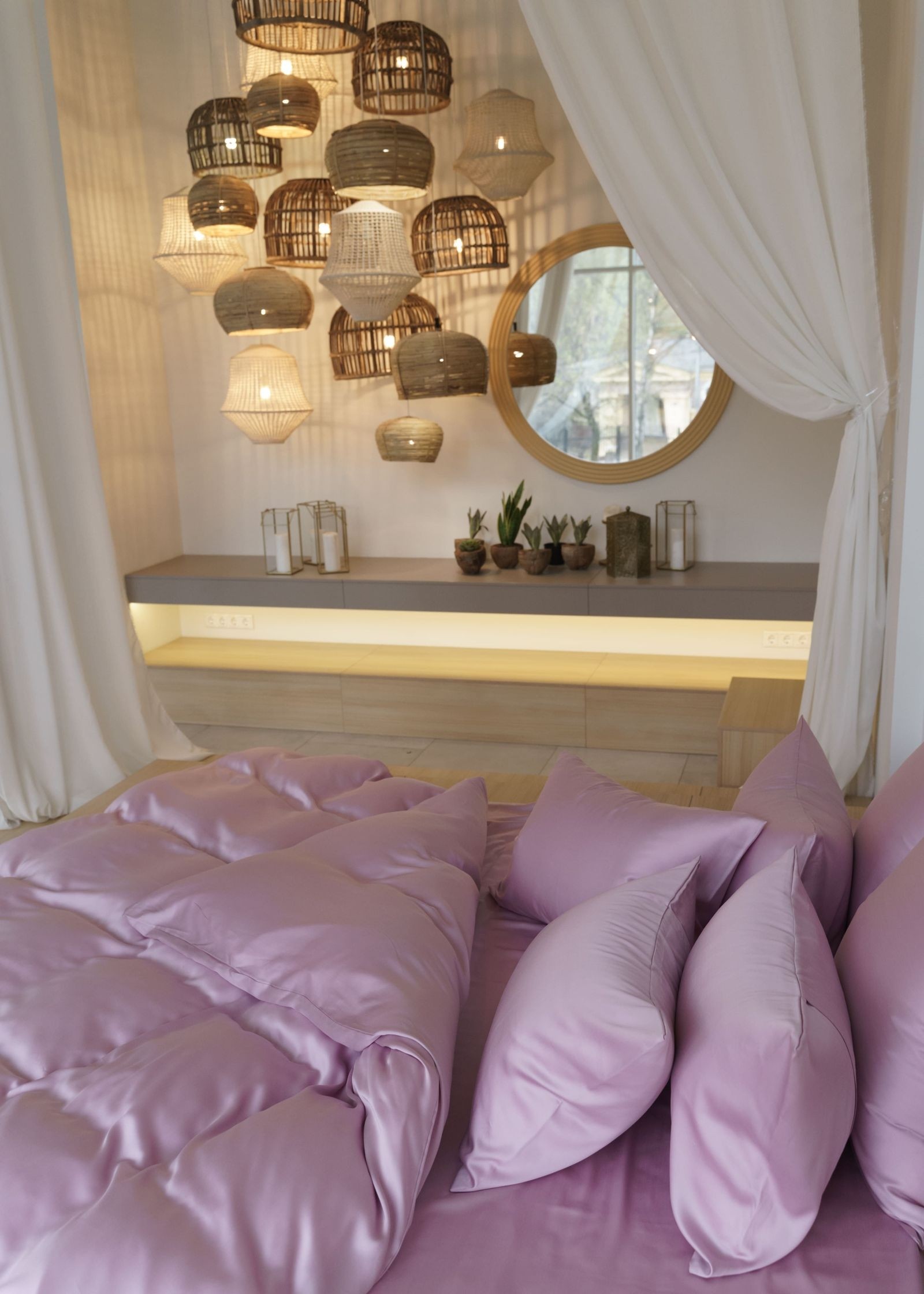 Простыня Lilac Brilliant Grass 180х240