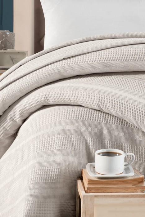 Плед Arya Хлопок Joyce Бежевый