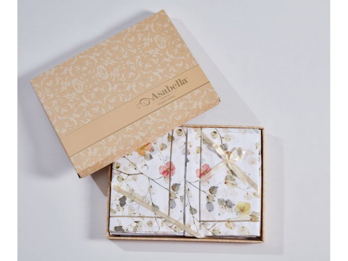 Постельное белье Asabella 2147-6 евро египетский хлопок Premium