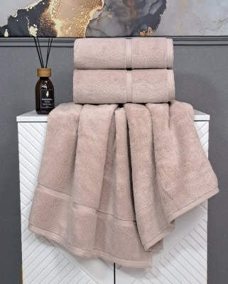 Комплект полотенец Perla (латте) 50х90см и 70х140см 